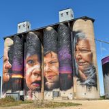 Silo art Trail in Sheep Hill