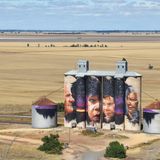 Silo art Trail in Sheep Hills