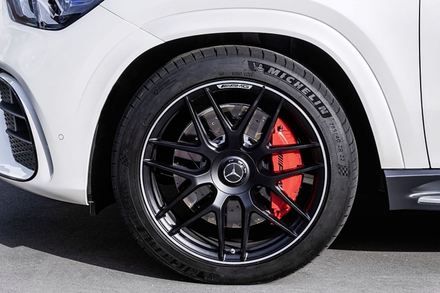 Das Mercedes-AMG GLE 63 S Coupé rollt auf 22 Zoll Walzen