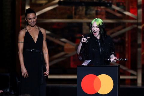Billie Eilish bei den Brit Awards.
