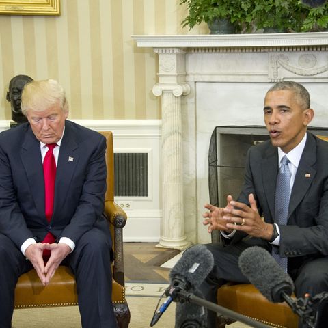 Donald Trump und Barack Obama
