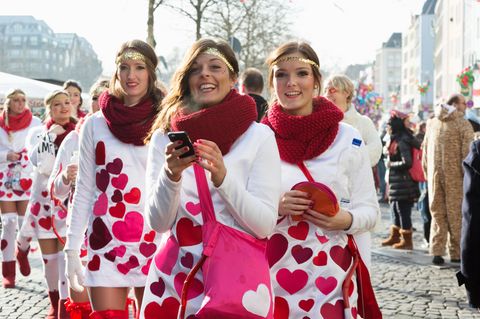 Im Karneval beginnt die Party schon am Vormittag.