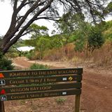 Bild 1 von 14 der Fotostrecke zum Klicken:  Im großen Krater führen vier Rundwege durch das 600 Hektar umfassende Areal