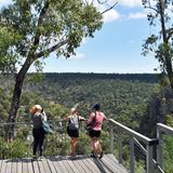 Aussichtspunkt über den McKenzie Falls