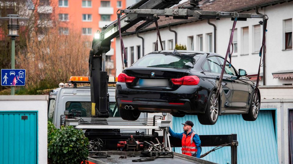 Gewaltverbrechen von Hanau  - Auto des mutmaßlichen Täters