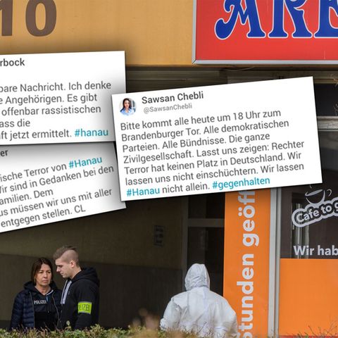 Hanau: So reagieren Politiker auf die Gewalttat – "Der offenbar rassistische Terror erschüttert mich"