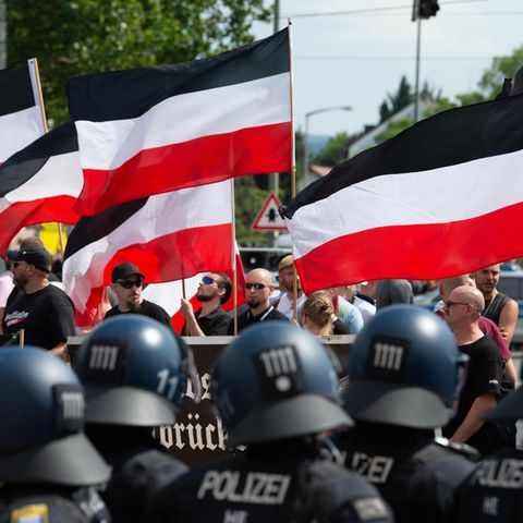Rechtsextremisten Demo