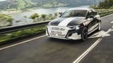 Der Audi A3 (hier S3 Prototyp) wird auf dem Genfer Autosalon ohne Tarnung zu sehen sein