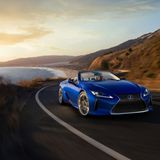 Den Lexus LC 500 gibt es jetzt auch als Cabrio