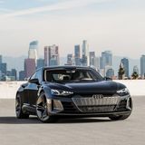 Der Audi e-tron GT (hier noch als Konzept) wird als Serienmodell zu sehen sein