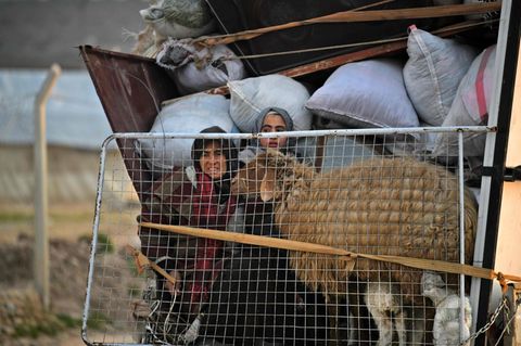 Flüchtlinge in Syrien