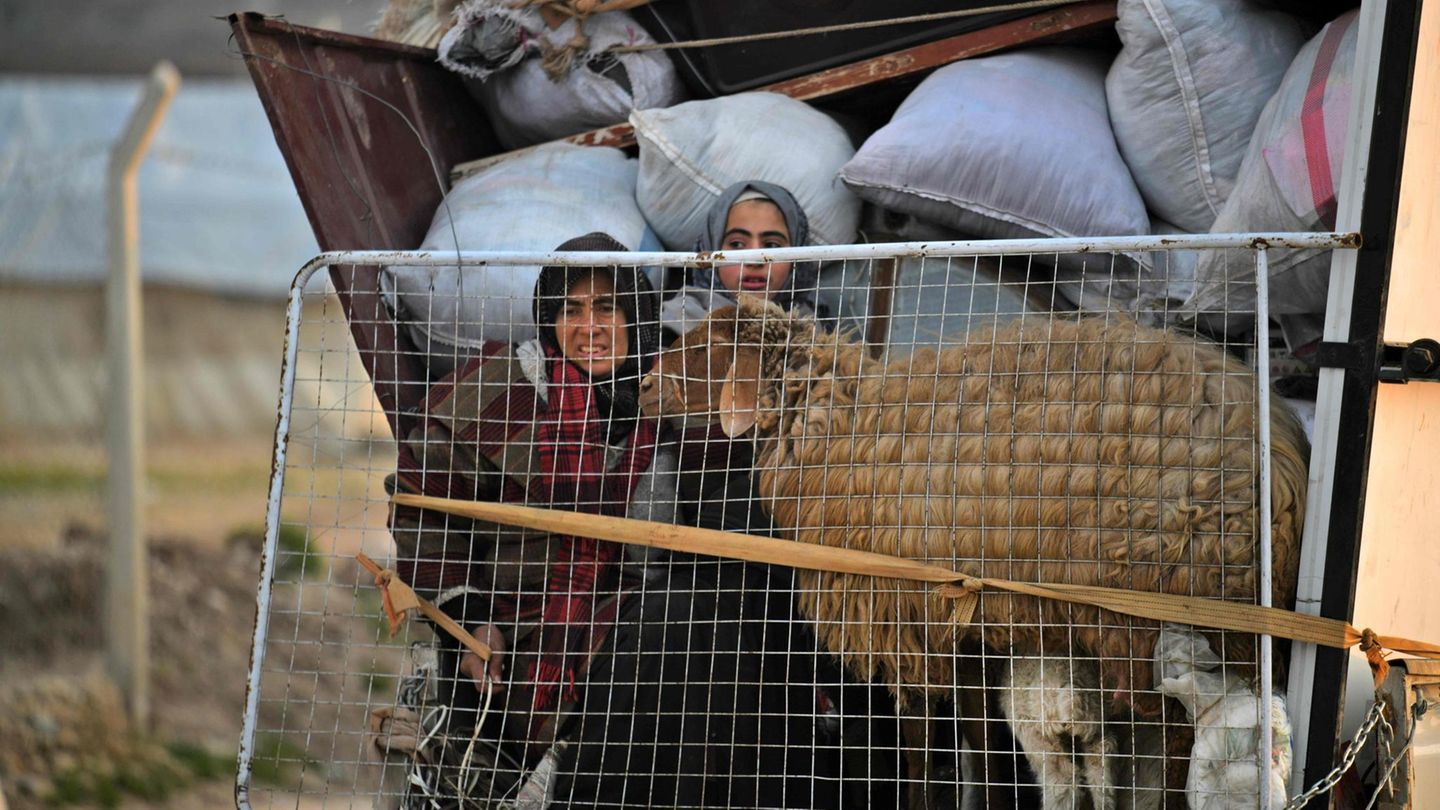 Flüchtlinge in Syrien
