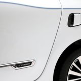 Die Ladebuchse ist hinter einer Tankklappe