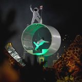 Abgehoben auf dem Weg ins Weltall: Am ersten Abend hatten die Mitglieder der Sambaschule Estacio de Sa im Sambódromo ihren Auftritt