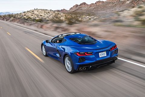 Die achte Generation des Corvette ist ein Mittelmotorsportwagen