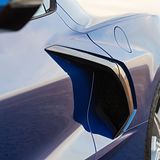 Die Kühlung des Mittelmotorsportwagens ist effizient