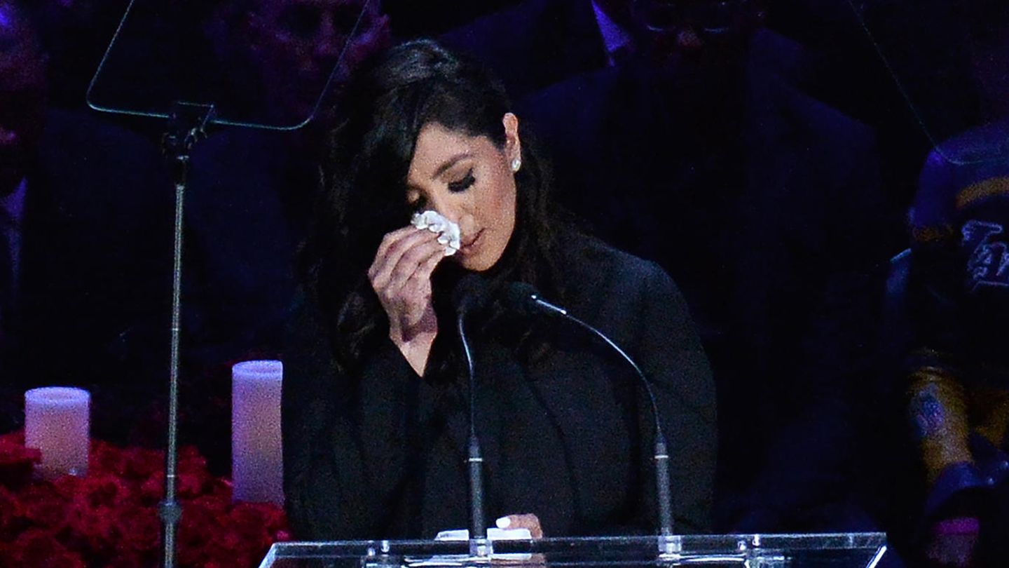 Vanessa Bryant hält Rede zum Abschied von Kobe Bryant
