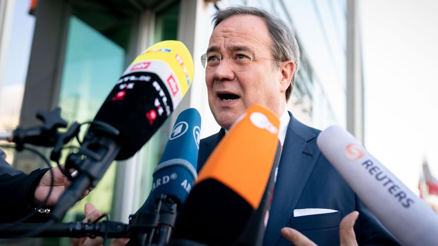 Armin Laschet, Ministerpräsident von Nordrhein-Westfalen, will für den CDU-Vorsitz kandidieren 