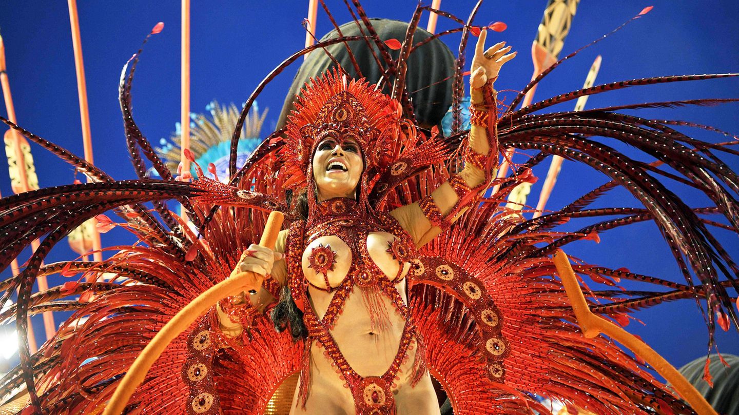 Karneval in Rio: Hitze, Glitzer und viel nackte Haut | STERN.de