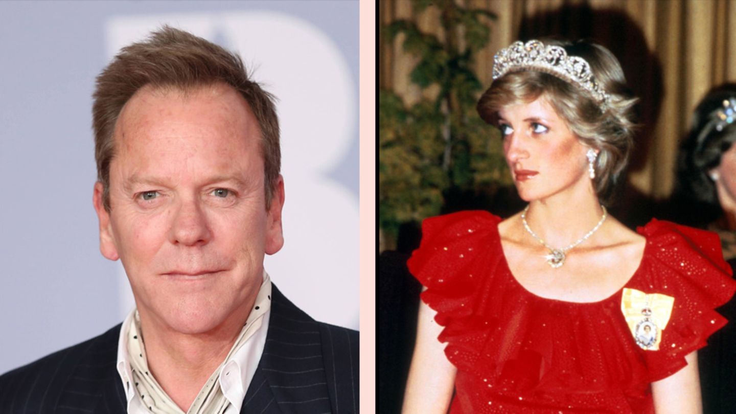 Kiefer Sutherland und Prinzessin Diana
