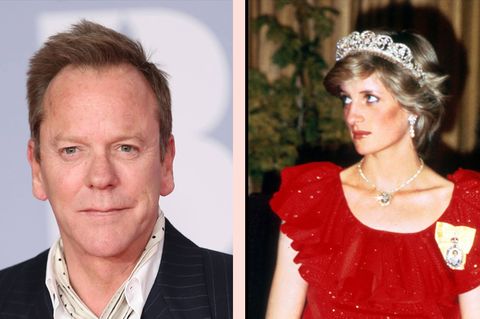 Kiefer Sutherland und Prinzessin Diana