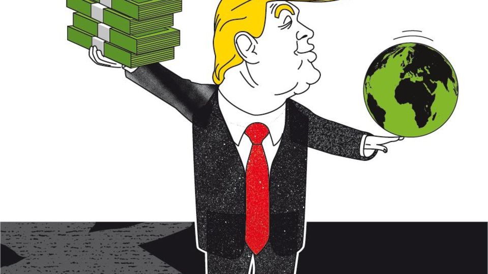 Illustration Geld Kolumne