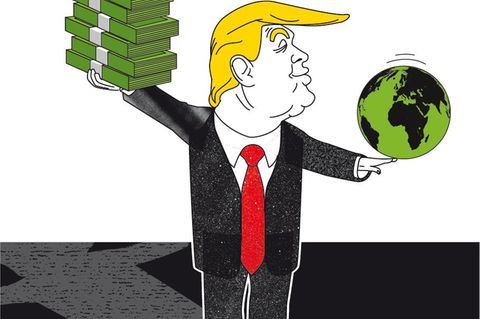 Illustration Geld Kolumne