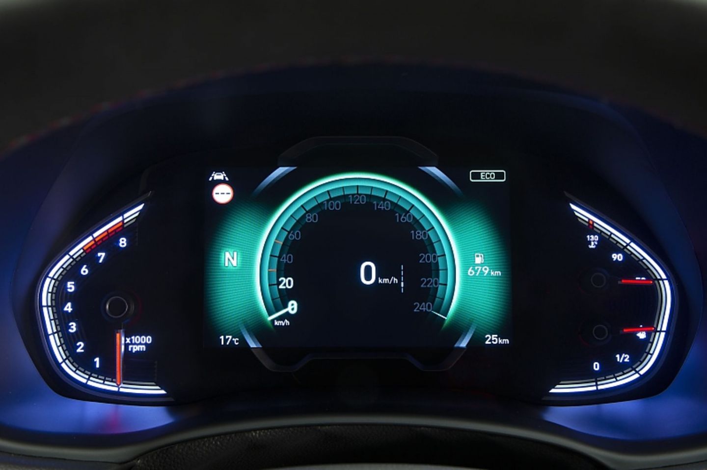 Das zentrale Element im Cockpit ist digital
