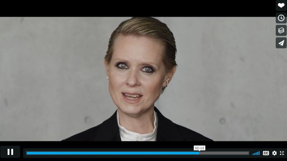 "Be a Lady They Said" Cynthia Nixon