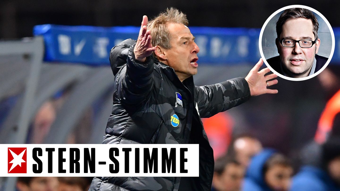 Am Ende hinterlässt Jürgen Klinsmann bei der Hertha nichts als verbrannte Erde, sagt unser Autor Philipp Köster