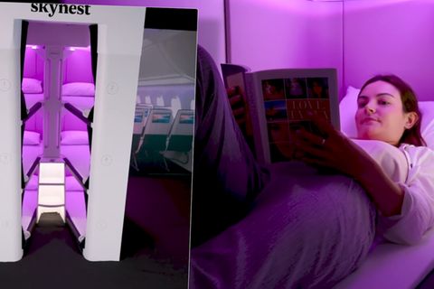 "Skynest": Auch für Economy-Fluggäste: Air New Zealand plant Betten in neuen Flugzeugen