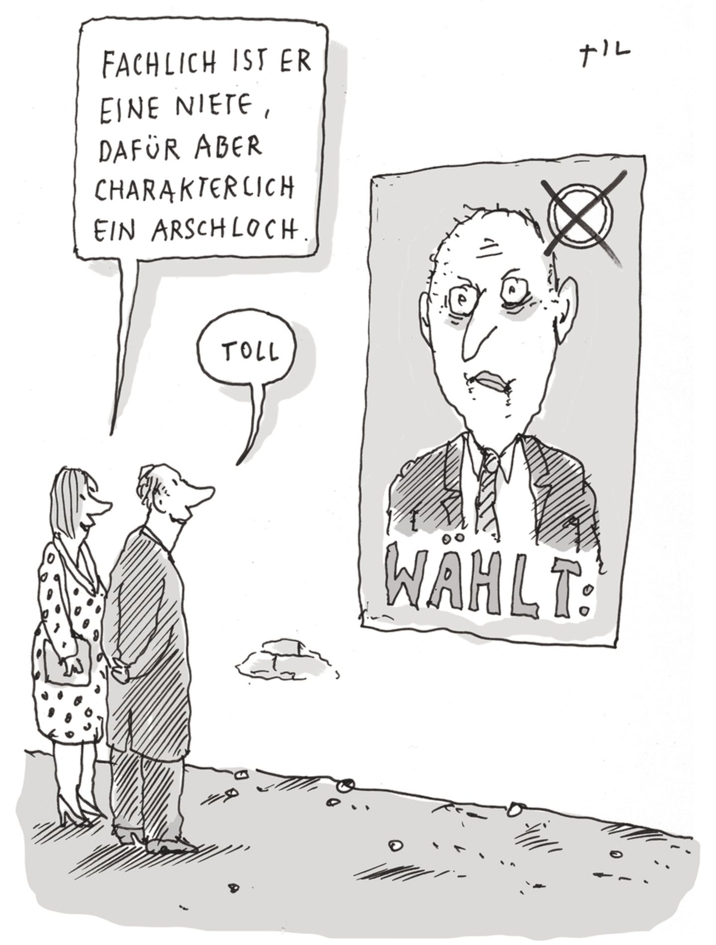 Til Mette: Cartoon der Woche
