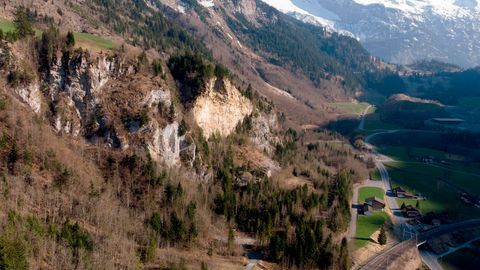 Schweiz, Mitholz: Das Gebiet um das ehemalige Munitionslager in Mitholz