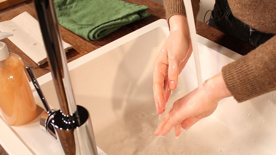 Schutz vor Coronavirus: So geht gründliches Händewaschen