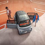 Die Türen des Citroen Ami öffnen gegenläufig