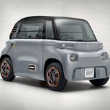 Der Citroen Ami schafft 45 km/h Spitze