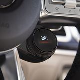 Am Lenkrad lassen sich die Fahrprogramme wählen - der Track-Modus fehlt beim Mercedes-AMG GLS 63 4Matic+