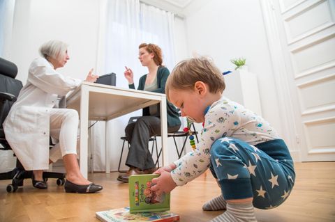 Sprechzimmer Kinderarzt