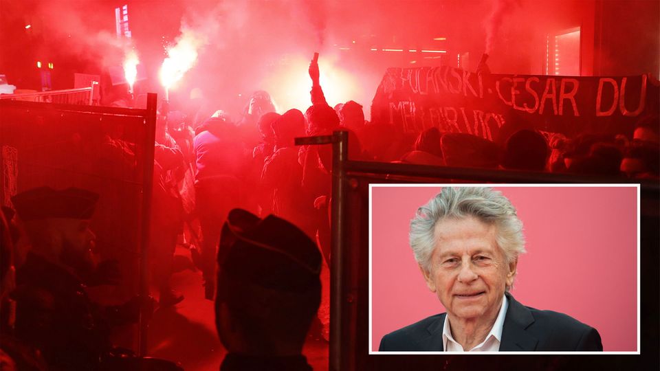 César 2020: Proteste gegen Roman Polanski bei Filmpreisverleihung in Paris César 2020: Proteste gegen Roman Polanski bei Filmpreisverleihung in Paris