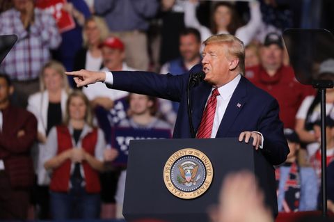 Donald-Trump bei einer Wahlkampfveranstaltung in South Carolina