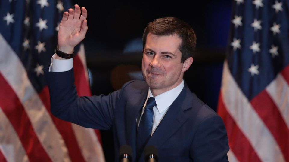 Pete Buttigieg hat mit 38 Jahren seine Zukunft als Politiker noch vor sich Pete Buttigieg hat mit 38 Jahren seine Zukunft als Politiker noch vor sich