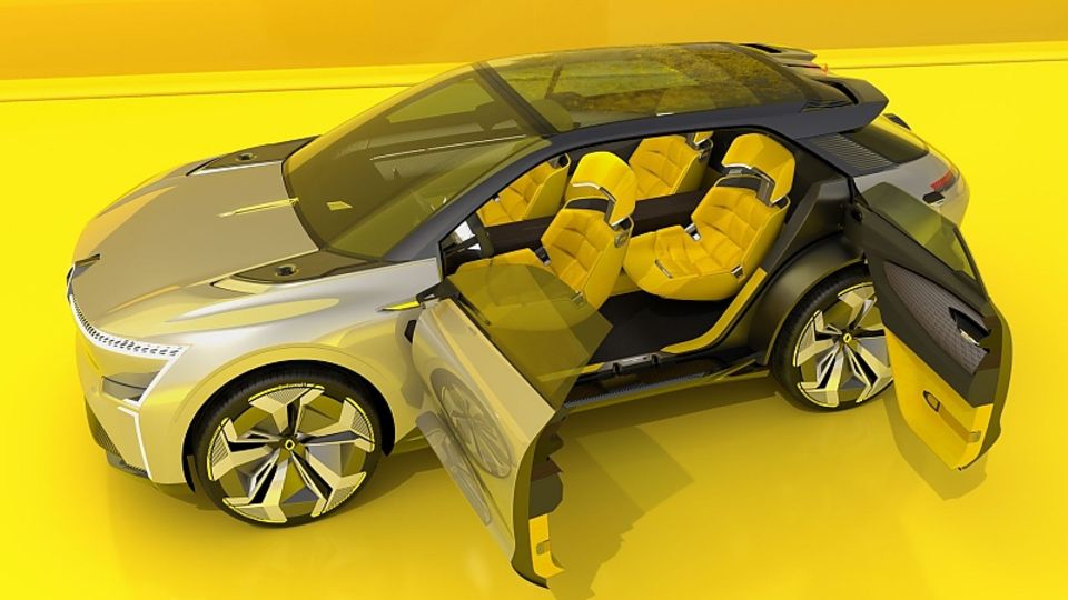 Der Renault Morphoz (Z36) ist vollelektrisch