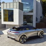 Im Citymodus hat der Renault Morphoz (Z36) eine Reichweite von 400 Kilometern