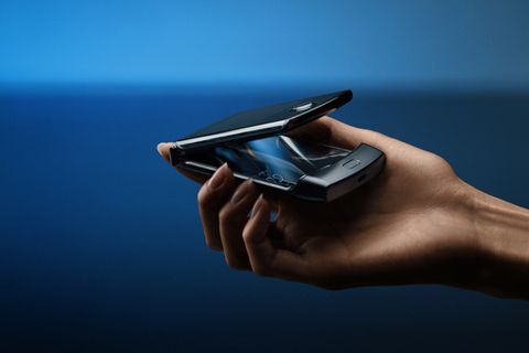 Neue Technologie: Die Wahrnehmung von Klappsmartphones wie dem Motorola Razr hat sich im letzten Jahr verändert