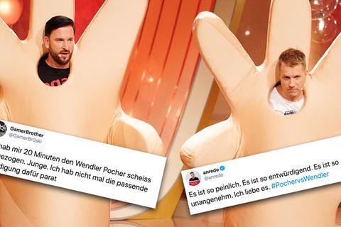Wenlder und Pocher TV-Duell: Twitter findet das Spektakel einfach nur peinlich