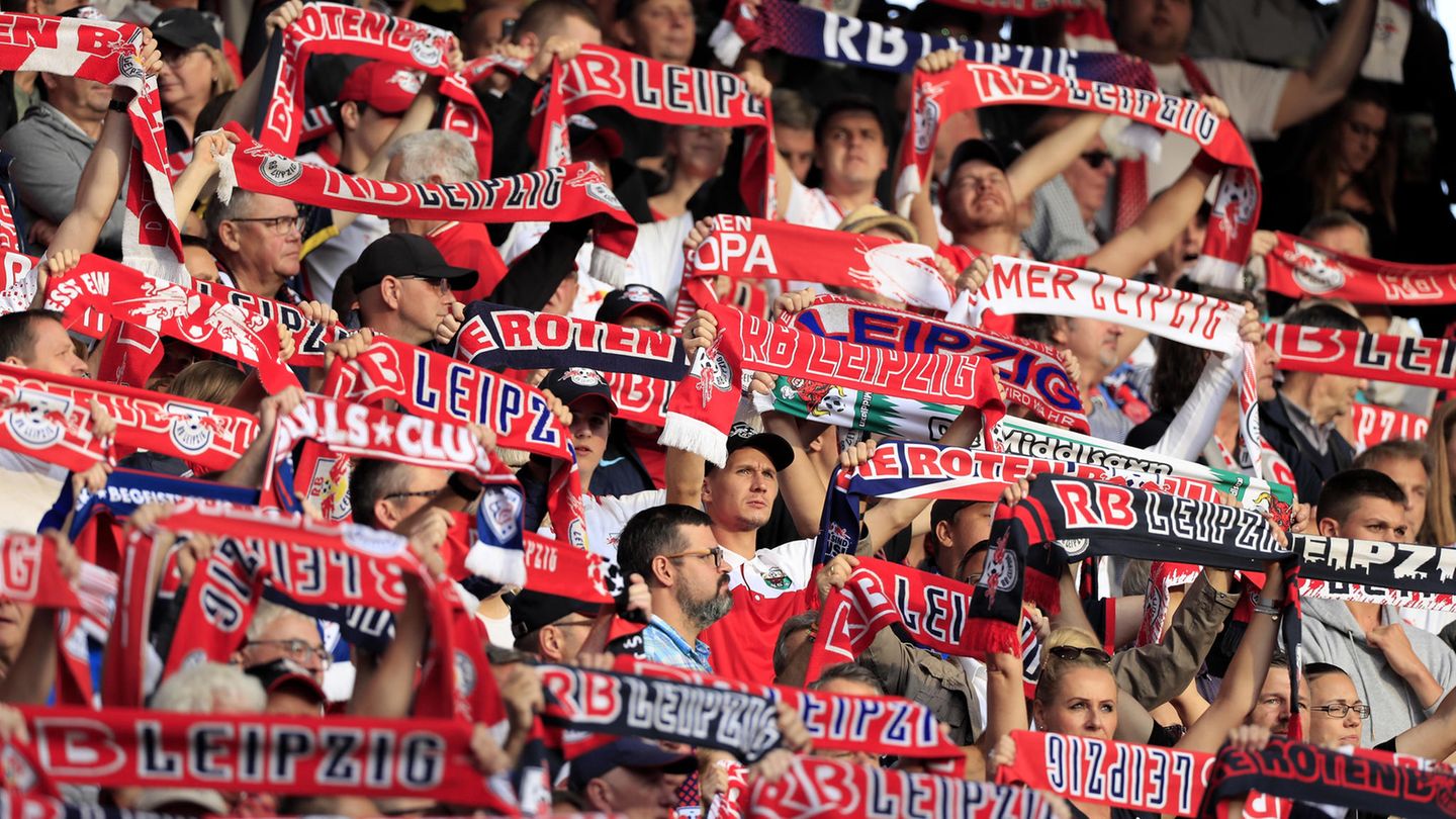 Fans von RB Leipzig