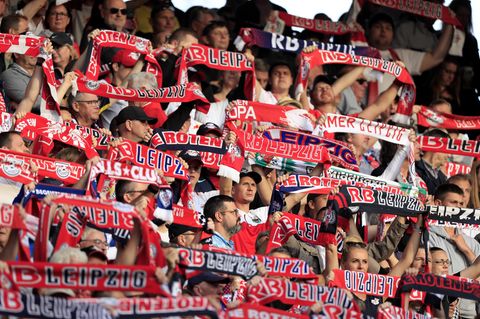 Fans von RB Leipzig