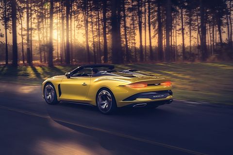 Das Design nimmt Anleihen bei der Studie EXP 100 GT