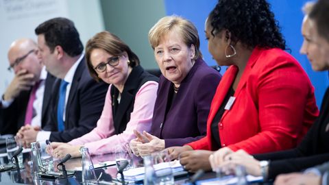 Kanzlerin Angela Merkel sorgt mit persönlicher Aussage zur Integration für Aufmerksamkeit.