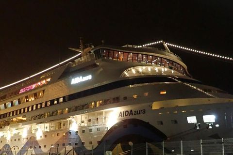 Die "Aida Aura" in Haugesund